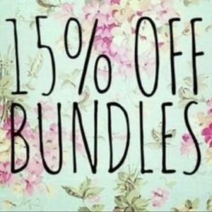 15% off bundles